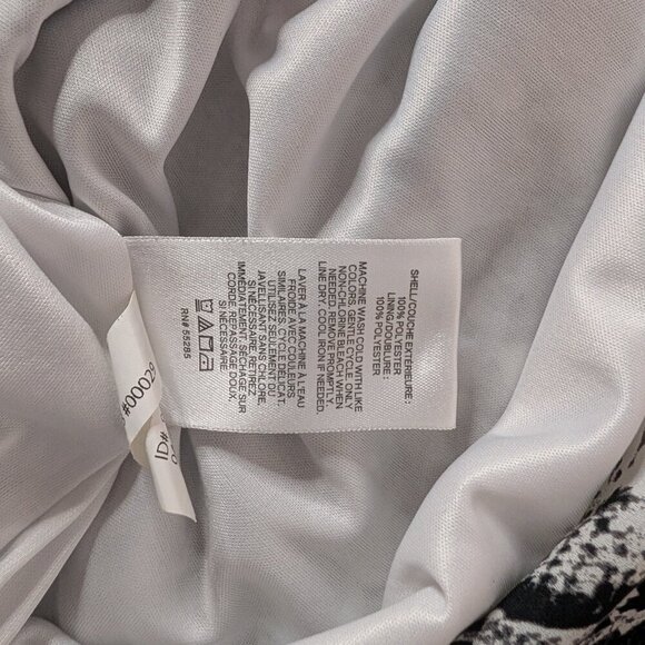 Express Women's Chiffon Snakeskin Print Balloon Sleeve Mini Dress Size XSmall - Picture 10 of 10